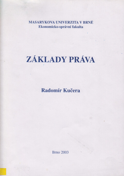 Základy práva