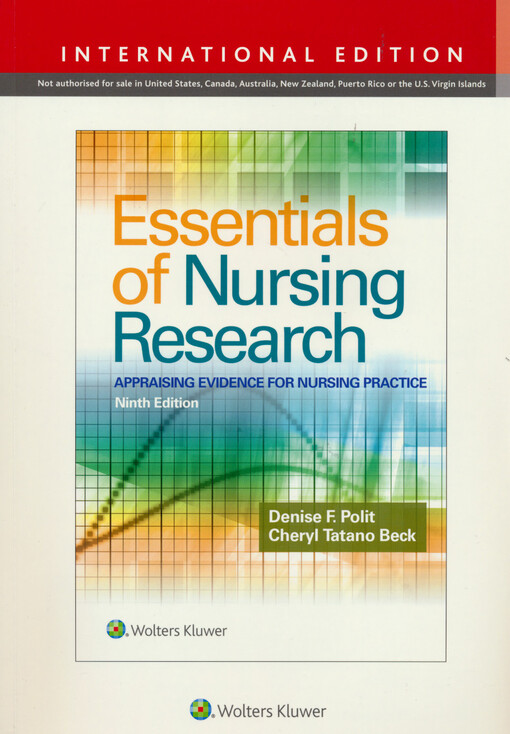 Essentials of nursing research : appraising evidence for nursing practice