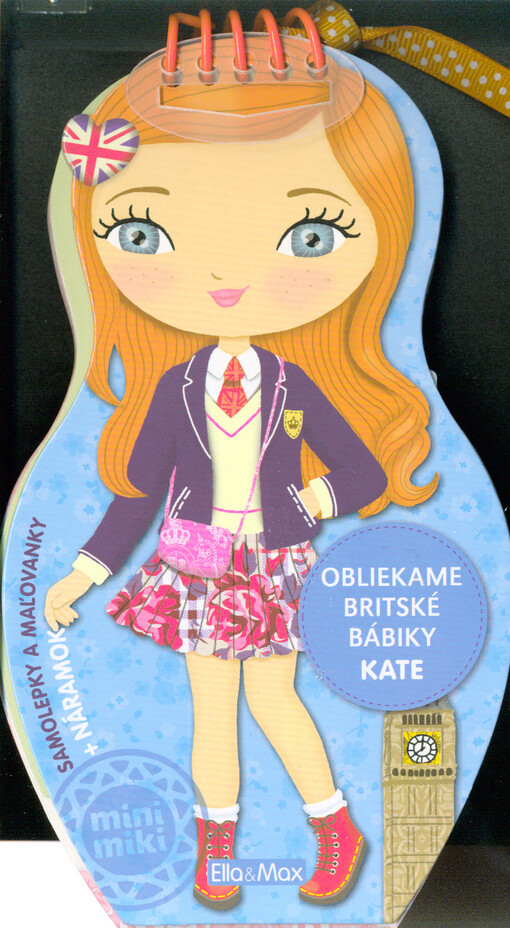 Obliekame britské bábiky KATE – Maľovanky
