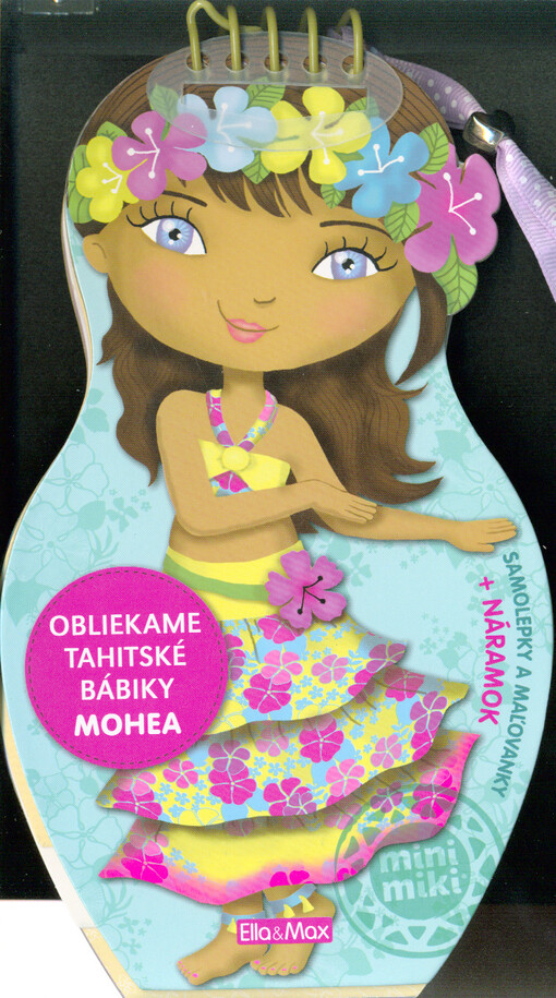 Obliekame tahitské bábiky MOHEA – Maľovanky