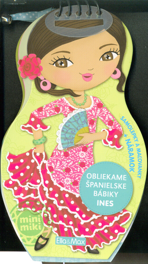 Obliekame španielske bábiky INES – Maľovanky