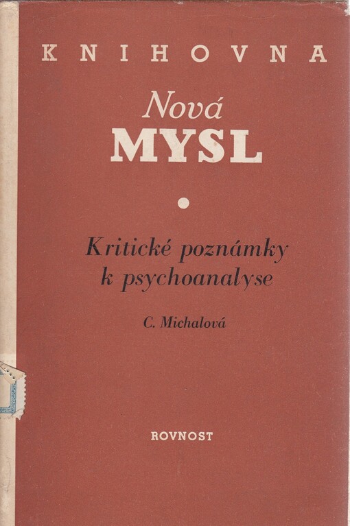 Kritické poznámky k psychoanalyse
