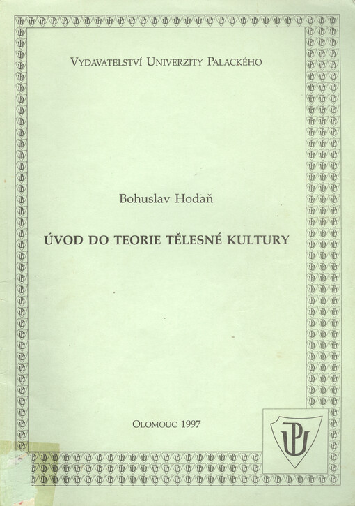 Úvod do teorie tělesné kultury