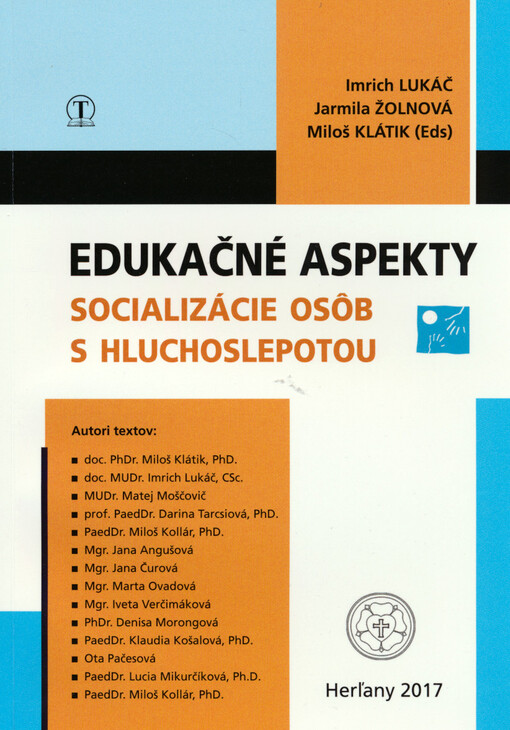 Edukačné aspekty socializácie osôb s hluchoslepotou