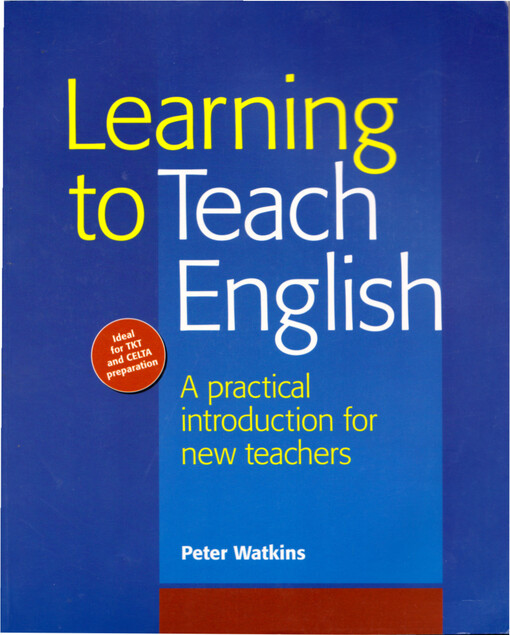 Learning to teach English