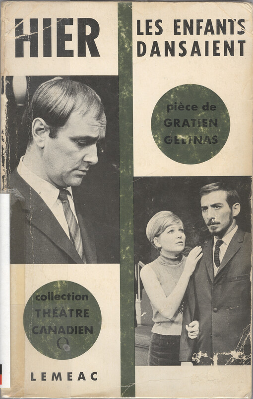 Hier, les enfants dansaient : piece en deux parties