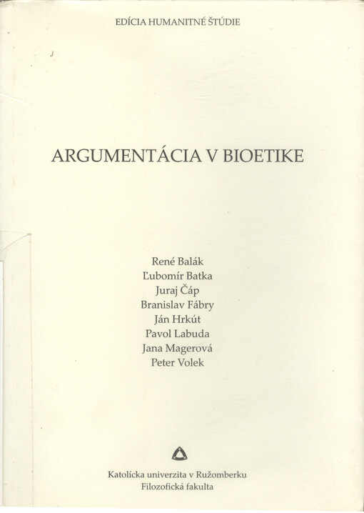 Argumentácia v bioetike