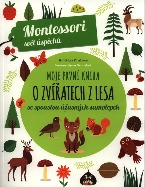 Moje první kniha o zvířatech z lesa