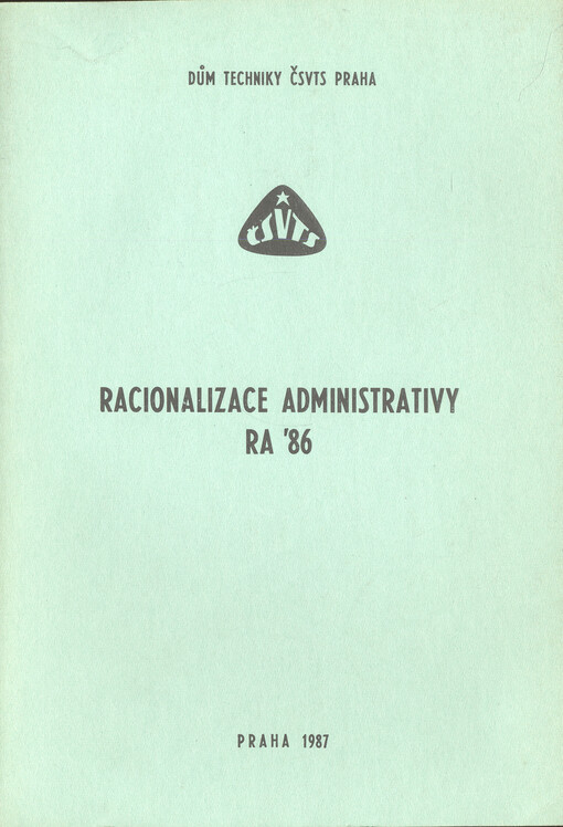 Racionalizace administrativy RA '86