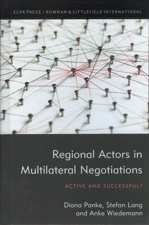 Regional actors in multilateral negotiations : active and successful?