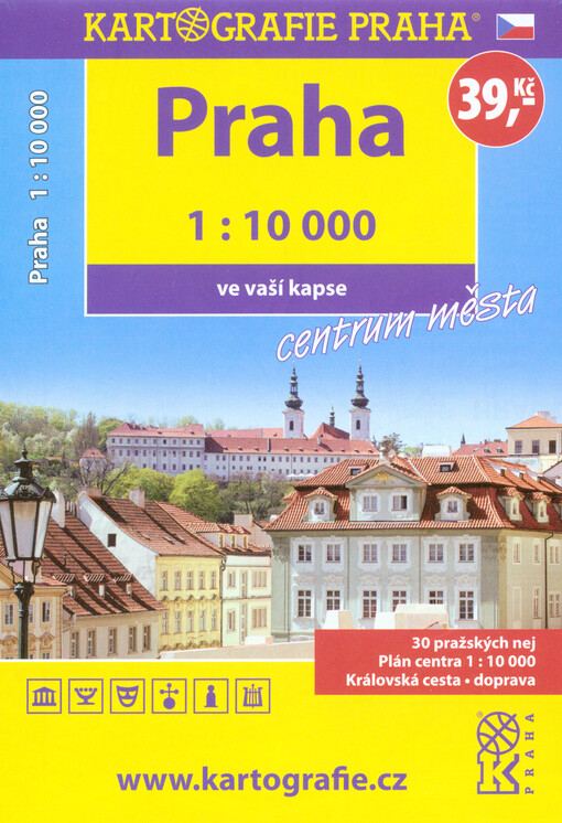 Praha : centrum města ve vaší kapse 1:10 000