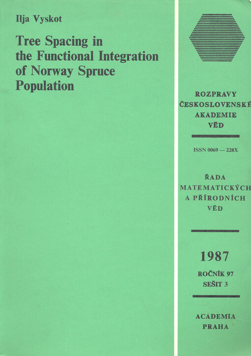 Tree spacing in the functional integration of Norway spruce population