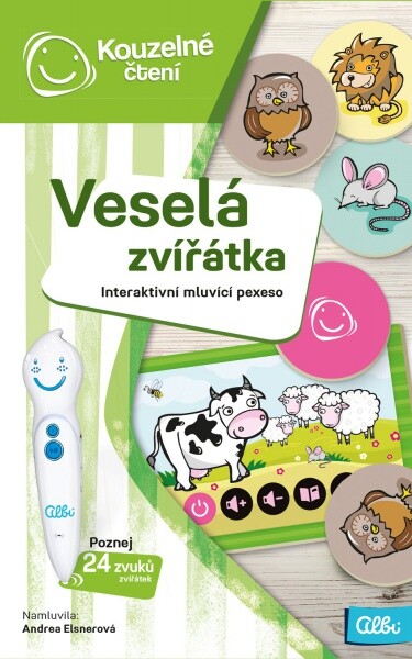 Veselá zvířátka : interaktivní mluvící pexeso