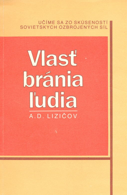 Vlasť bránia ľudia