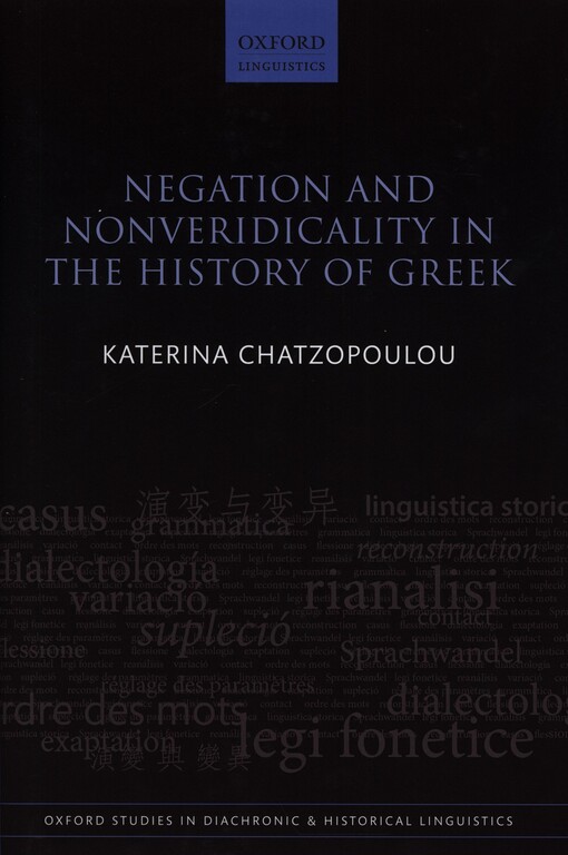 Negation and nonveridicality in the history of Greek
