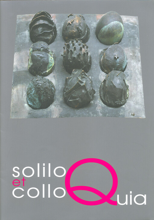 Soliloquia et colloquia