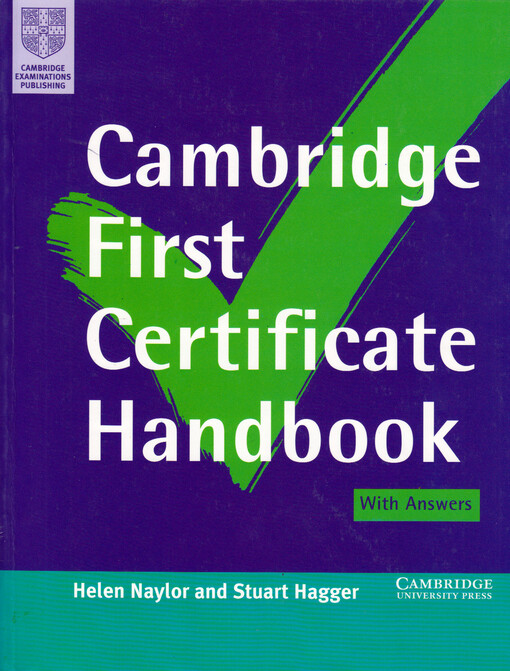 Cambridge first certificate handbook :with answers