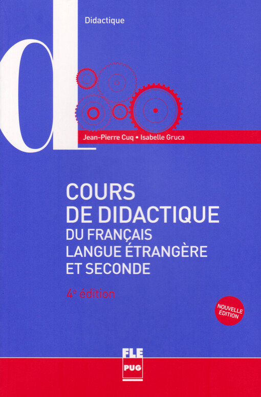 Cours de didactique du franҫais langue étrangère et seconde