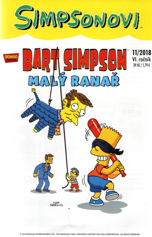 Bart Simpson 2018/11: Malý ranař