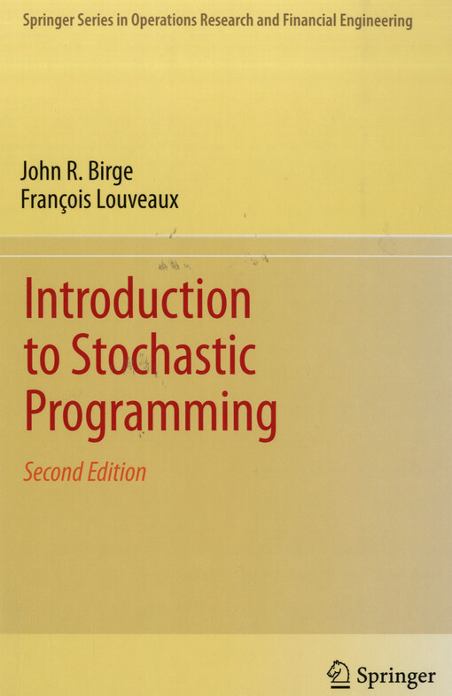 Introduction to stochastic programming