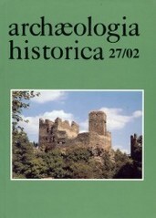 Sborník příspěvků přednesených na 33. konferenci archeologů středověku České republiky a Slovenské republiky s hlavním zaměřením na hrady a jejich úlohu ve středověkém vojenství a osídlení