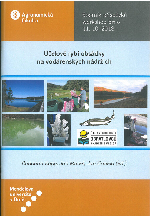 Účelové rybí obsádky na vodárenských nádržích