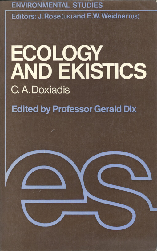 Ecology and ekistics