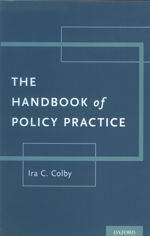 The handbook of policy practice