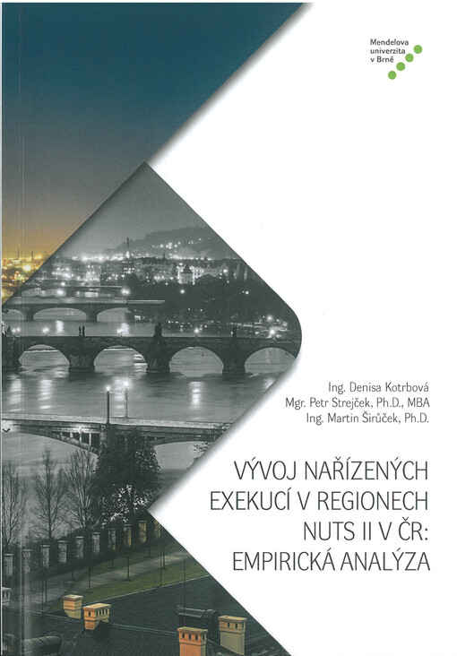 Vývoj nařízených exekucí v regionu NUTS II v ČR: Empirická analýza