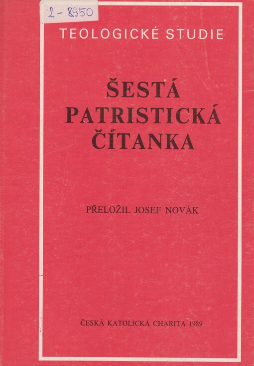 Šestá patristická čítanka