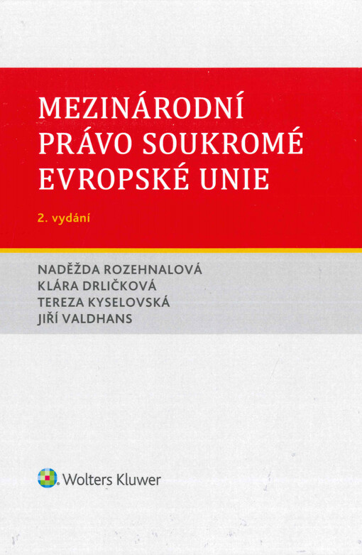 Mezinárodní právo soukromé Evropské unie