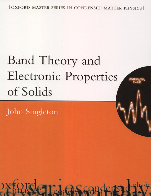 Band theory and electronic properties of solids