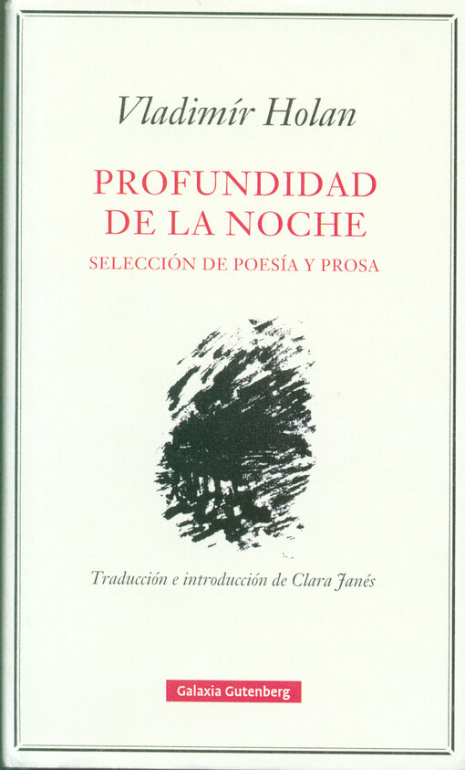 Profundidad de la noche : selección de poesía y prosa