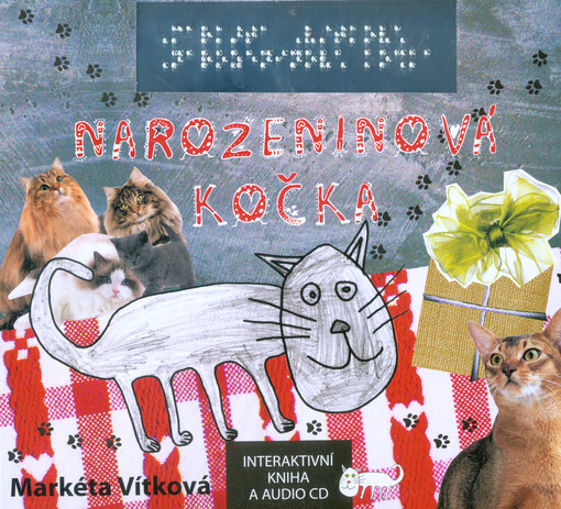 Narozeninová kočka - Interaktivní kniha