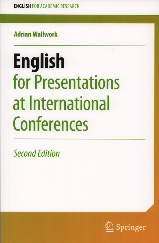English for presentations at international conferences