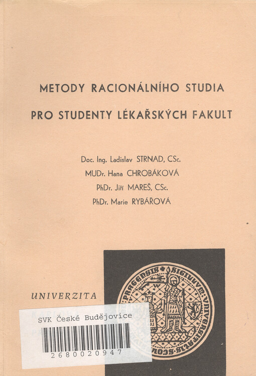 Metody racionálního studia pro studenty lékařských fakult