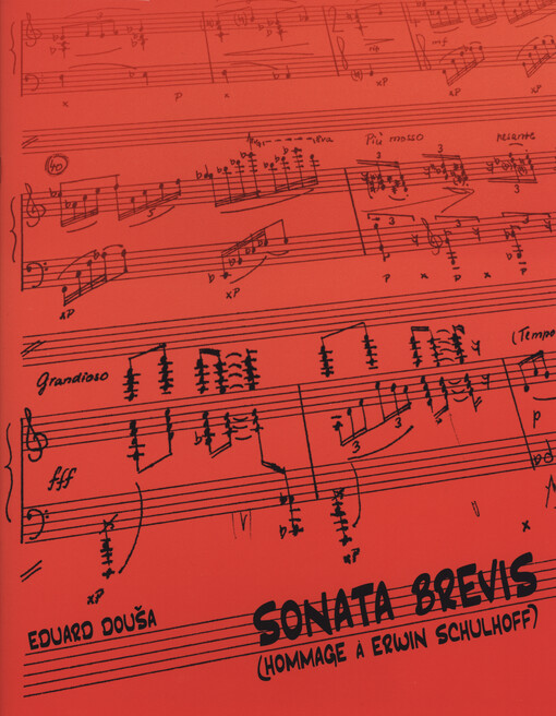 Sonata brevis pro klavír = for piano : Hommage à Erwin Schulhoff