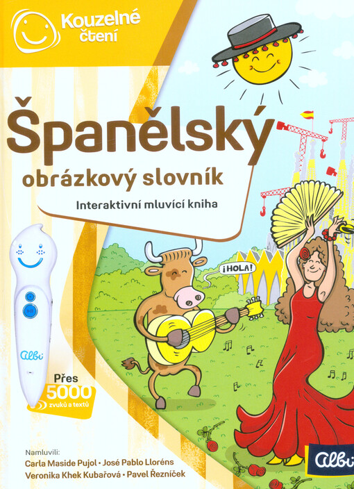 Kouzelné čtení - Španělský obrázkový slovník