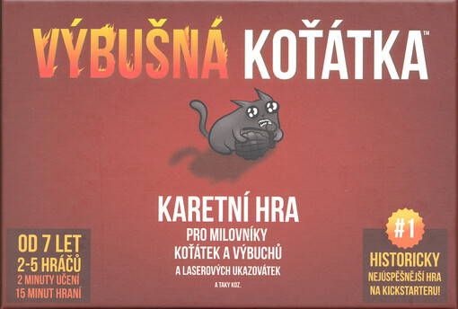 Výbušná koťátka : karetní hra pro milovníky koťátek a výbuchů a laserových ukazovátek a taky koz