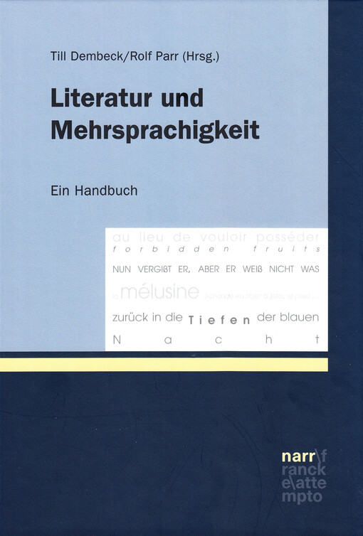 Literatur und Mehrsprachigkeit : ein Handbuch