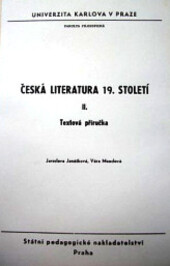 Česká literatura 19. století II. : textová příručka