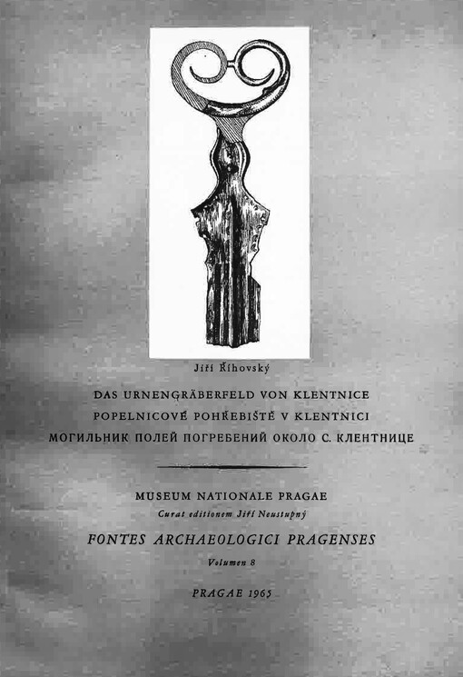 Das Urnengräberfeld von Klentnice