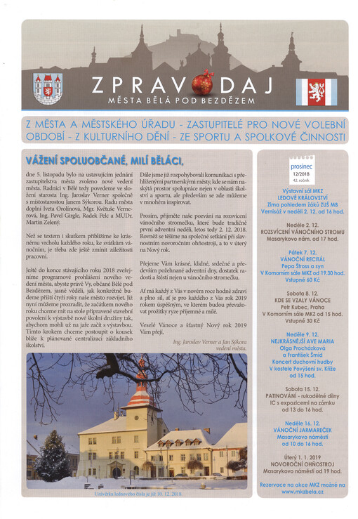 Zpravodaj města Bělé pod Bezdězem