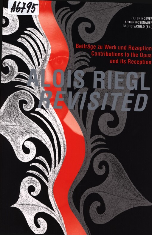 Alois Riegl Revisited