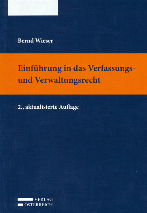 Einführung in das Verfassungs- und Verwaltungsrecht : Lehrbuch