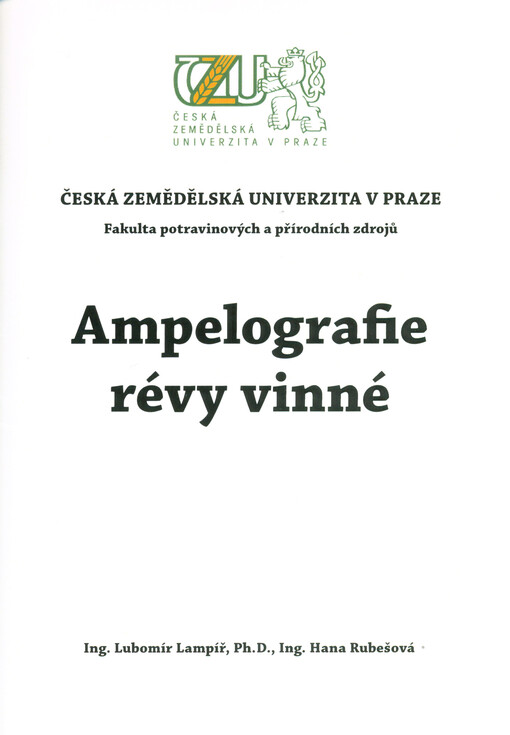 Ampelografie révy vinné