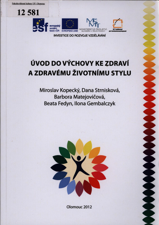 Úvod do výchovy ke zdraví a zdravému životnímu stylu