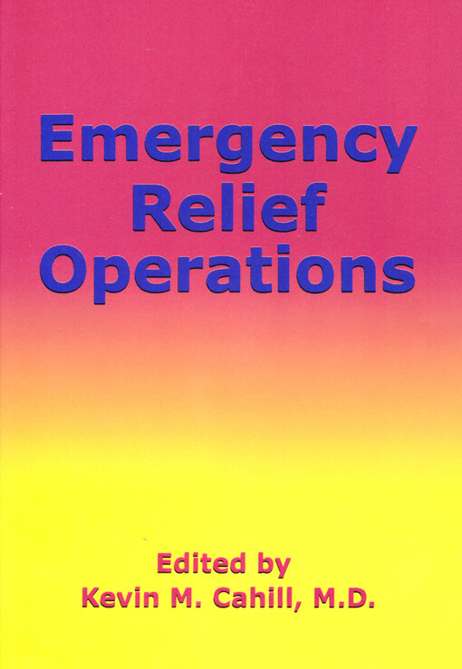 Emergency relief operations