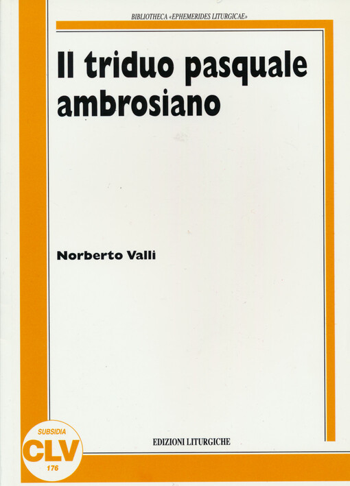 Il triduo pasquale ambrosiano