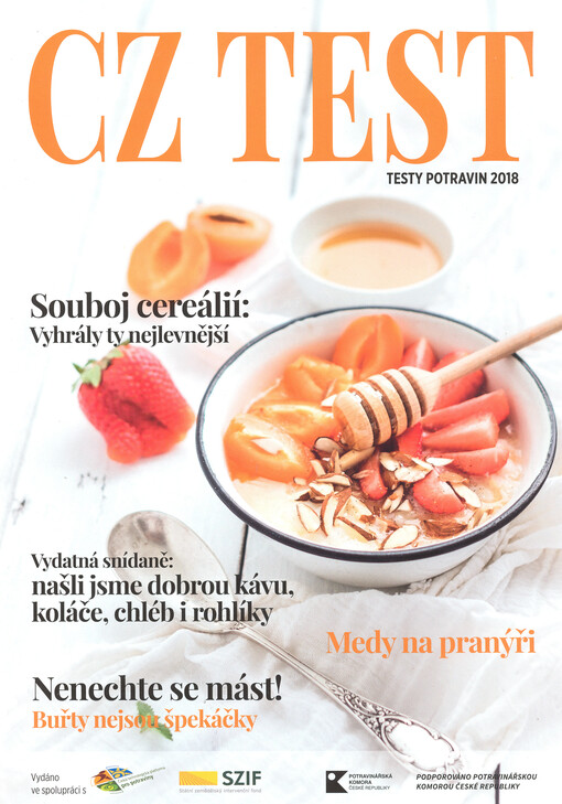  Testy potravin 2018